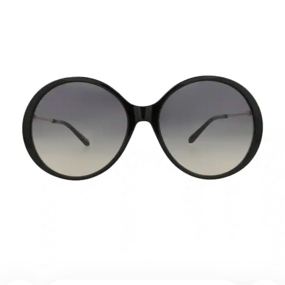 Accessories - Chloe Black and gold-tone Oversized Sunglasses